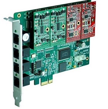 کارت تلفن FXO/FXS اپن وکس کارت تلفن FXO/FXS اپن وکس